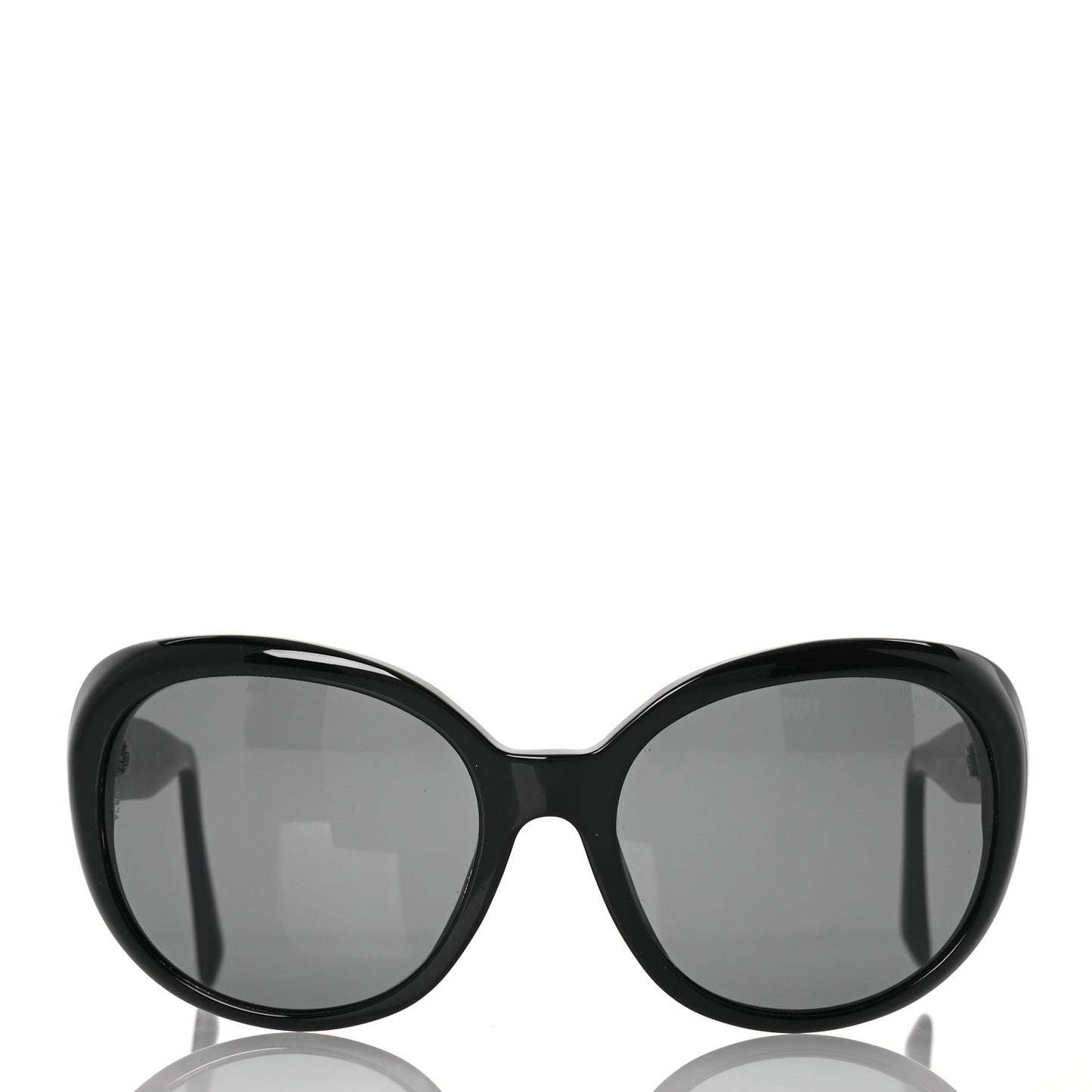 Acetate Quilted CC Sunglasses 5184 Black