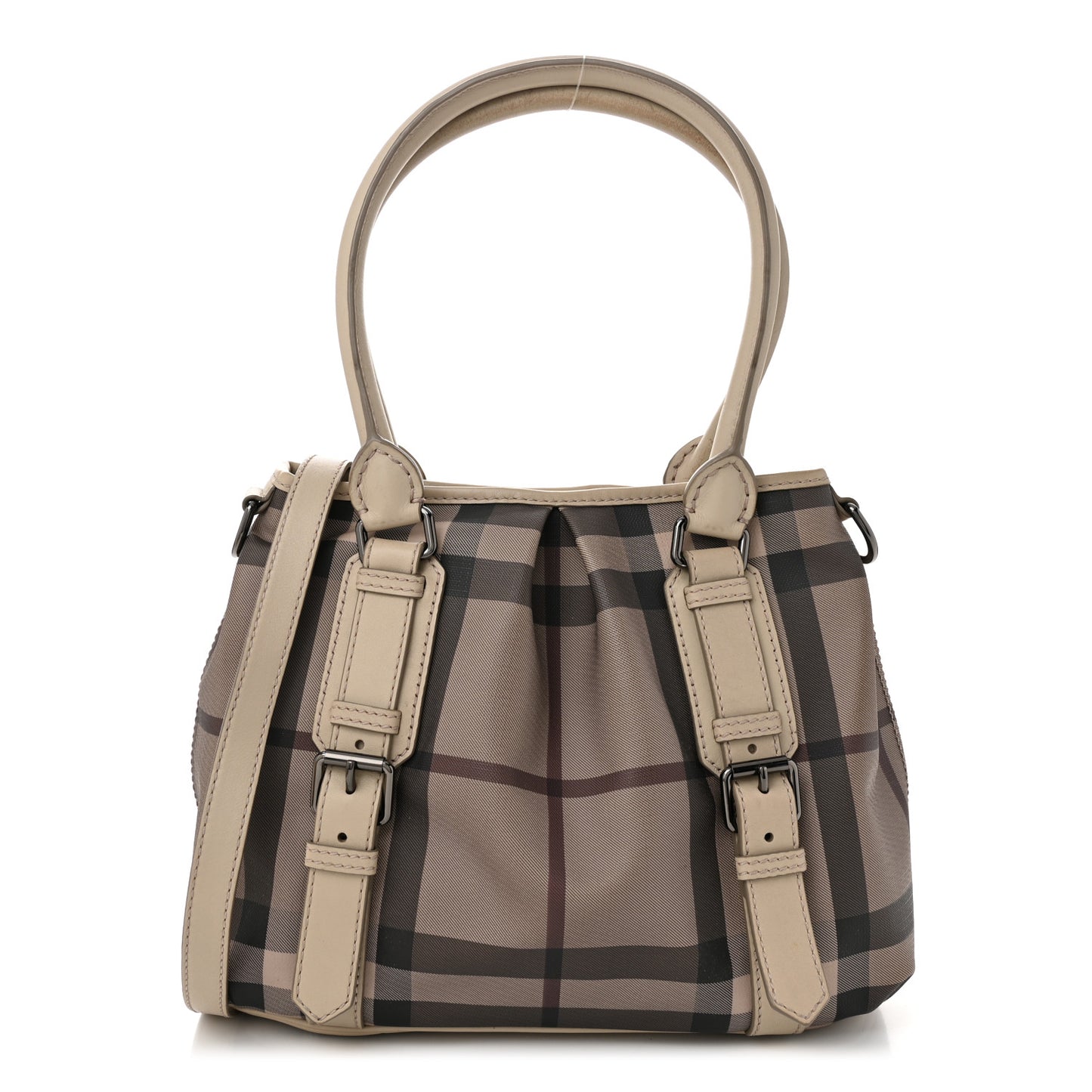 Smoked Check Small Northfield Tote Trench