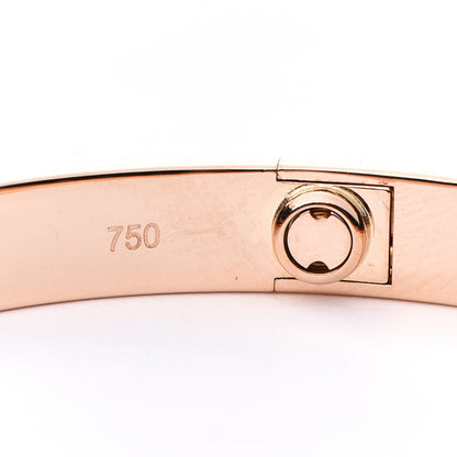 Cartier 18K Pink Gold LOVE Bracelet 17 5 of 7