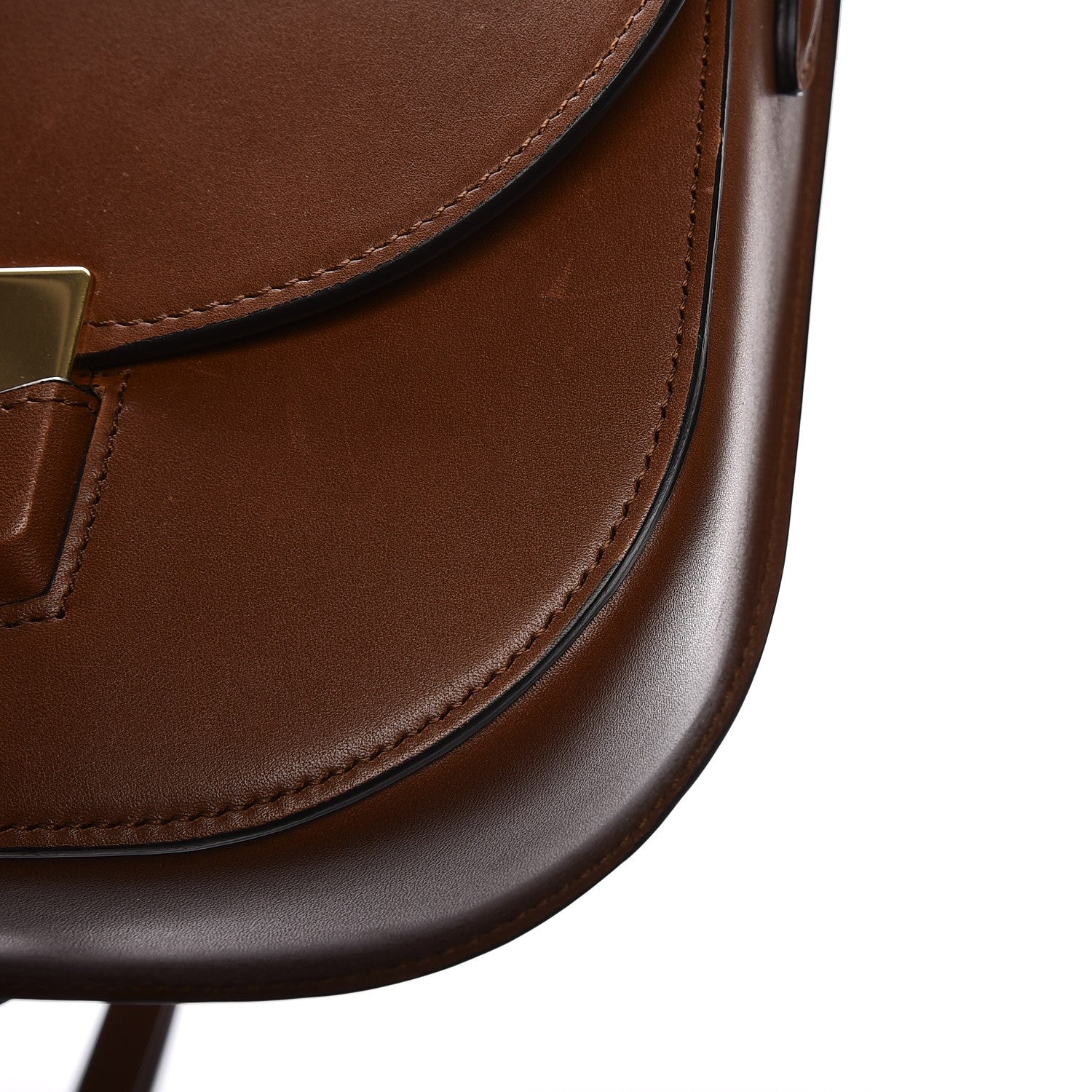 Celine Smooth Calfskin Small Trotteur Brown 10 of 11