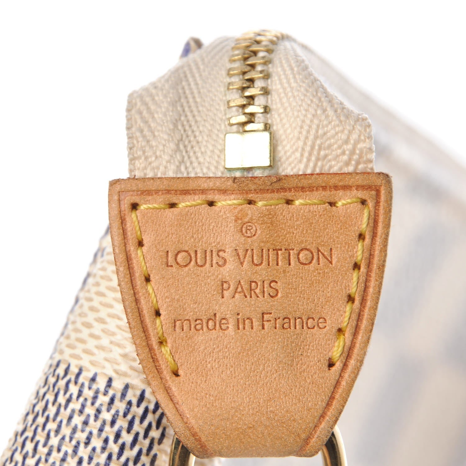 Louis Vuitton Damier Azur Mini Pochette Accessories 5 of 7