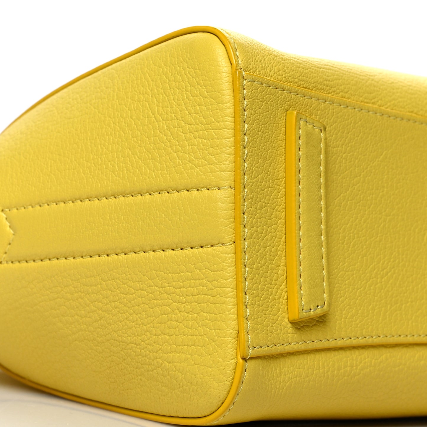 Sugar Goatskin Mini Antigona Yellow