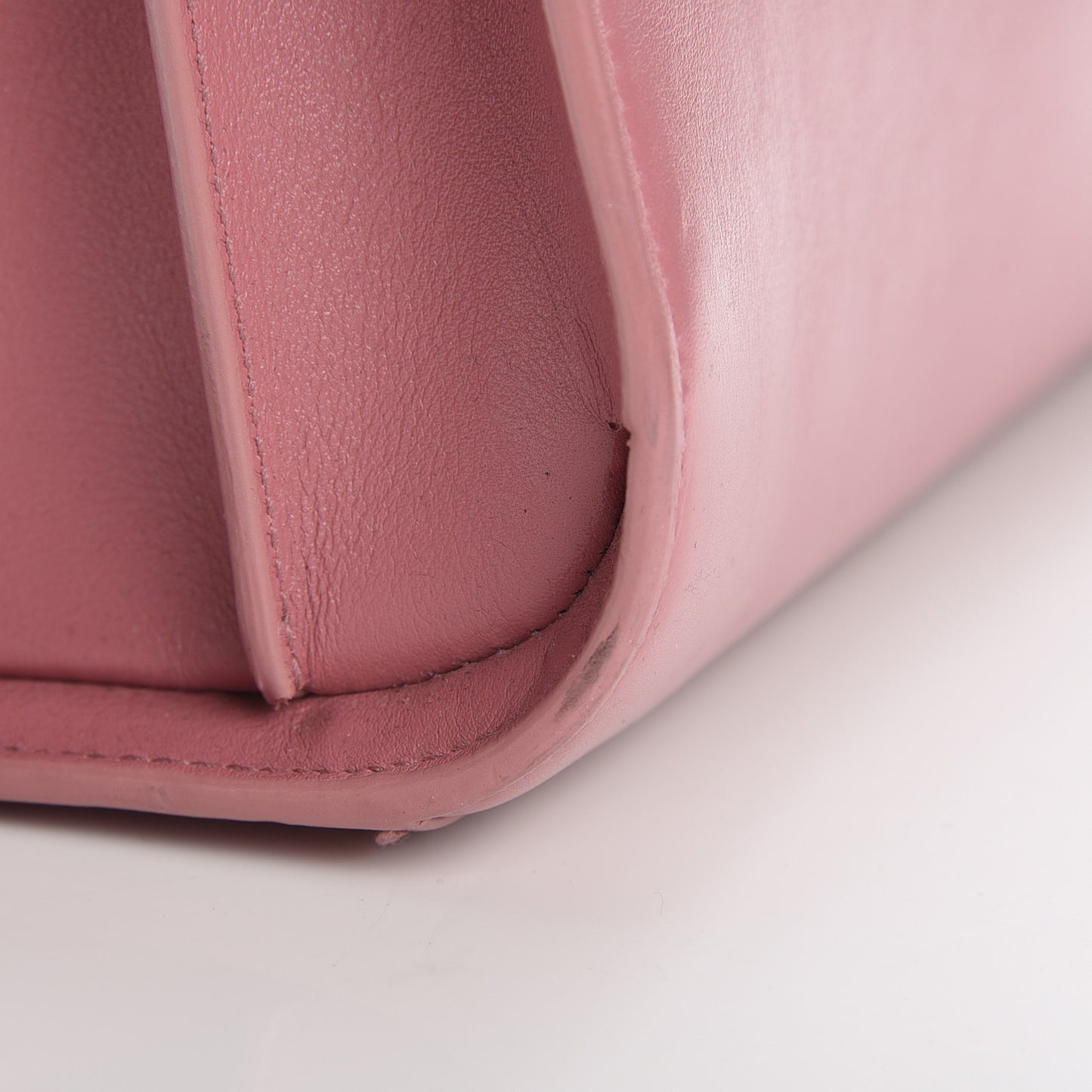 Calfskin Small Sac De Jour Dark Rose