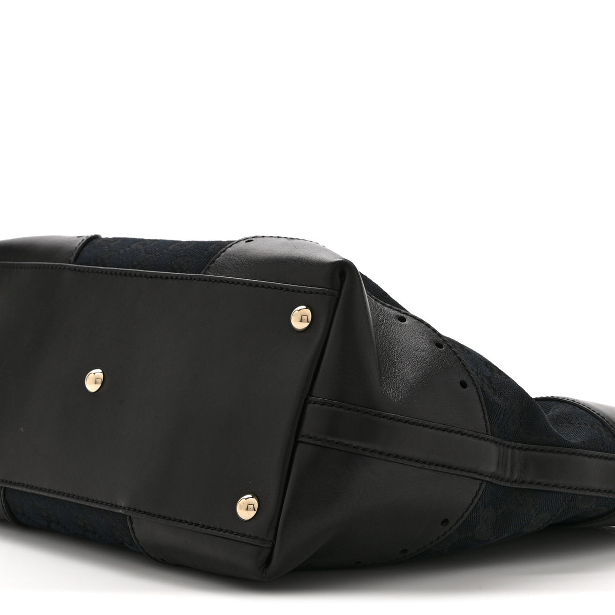 Gucci Monogram Large Punch Tote Black 10 of 10