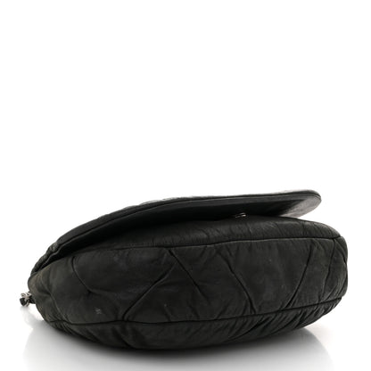 Chanel Iridescent Calfskin Glint Flap Black 4 of 13