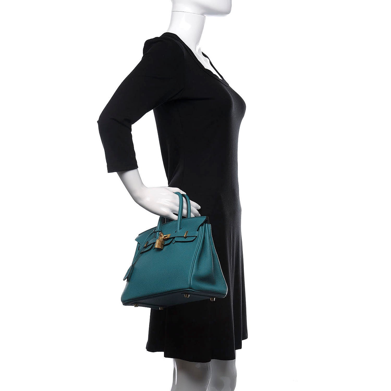 Hermes Togo Birkin 25 Cobalt 2 of 9