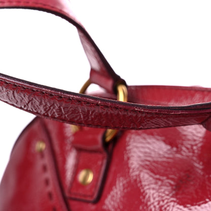 Saint Laurent Patent Calfskin Medium Muse Red 29 of 32