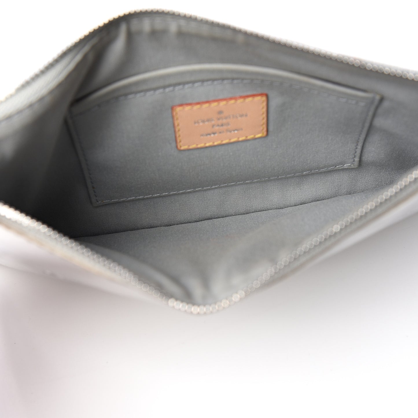 Monogram Miroir Inventeur Pochette Plat Silver