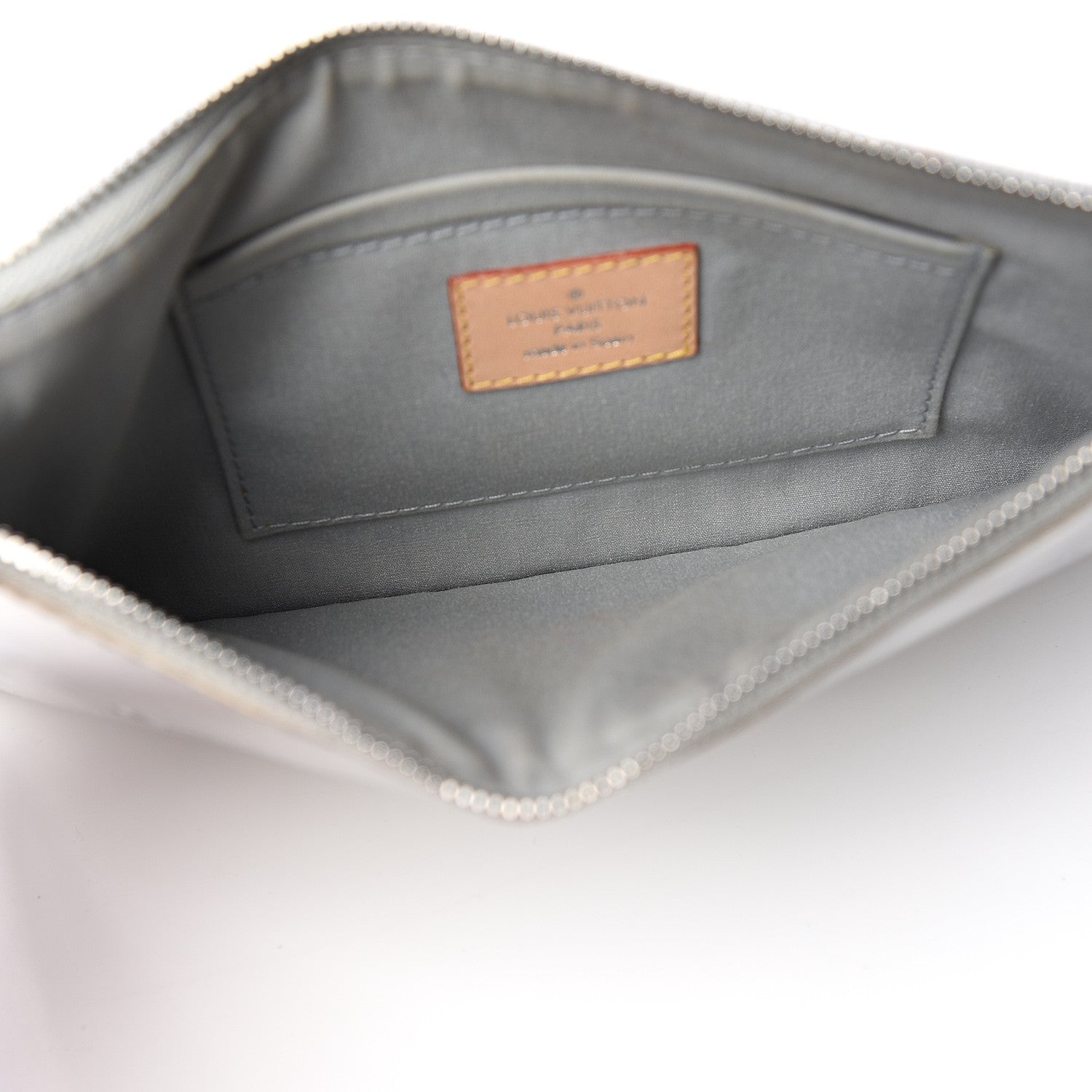 Louis Vuitton Monogram Miroir Inventeur Pochette Plat Silver 4 of 9