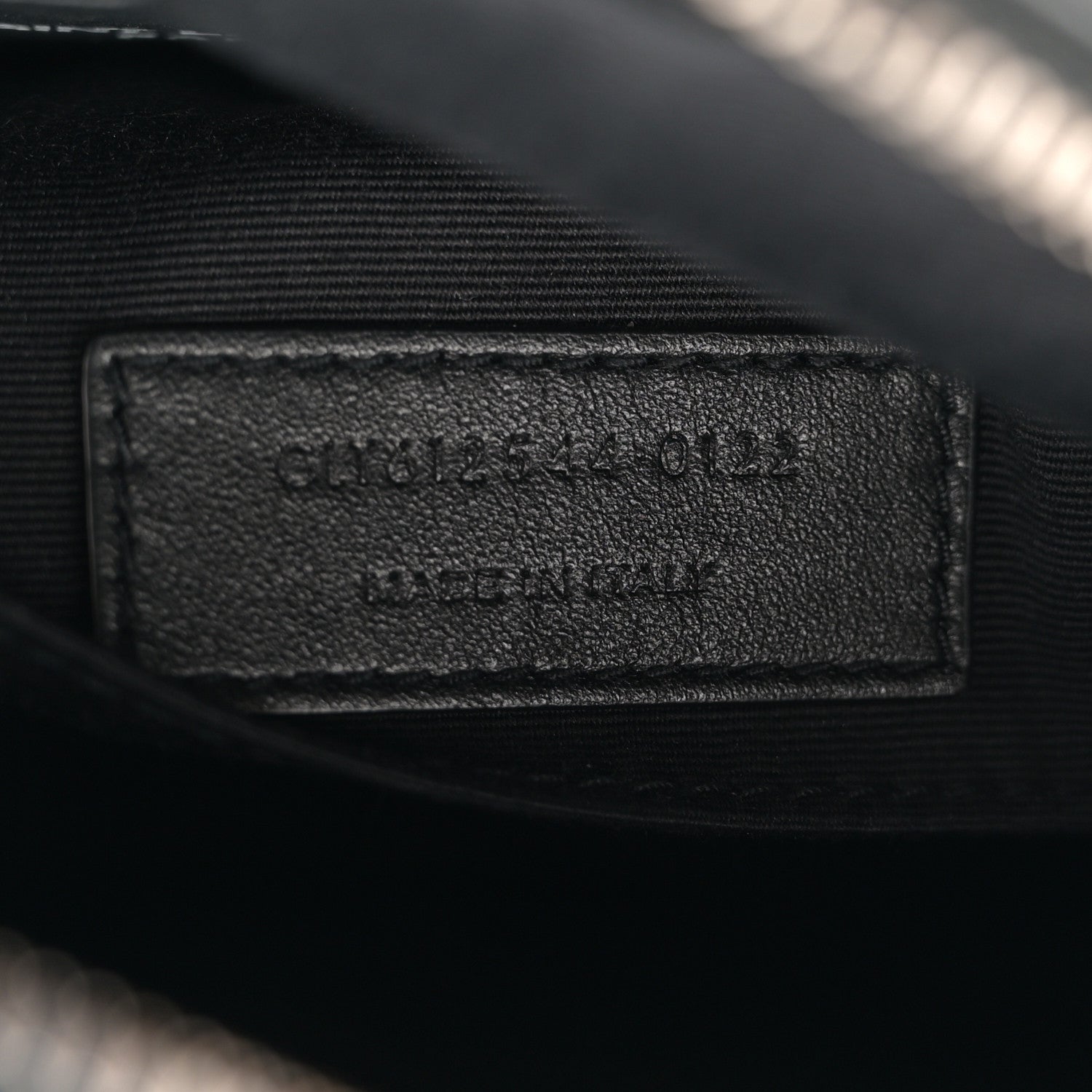 Saint Laurent Calfskin Matelasse Monogram Lou Camera Bag Black 7 of 13