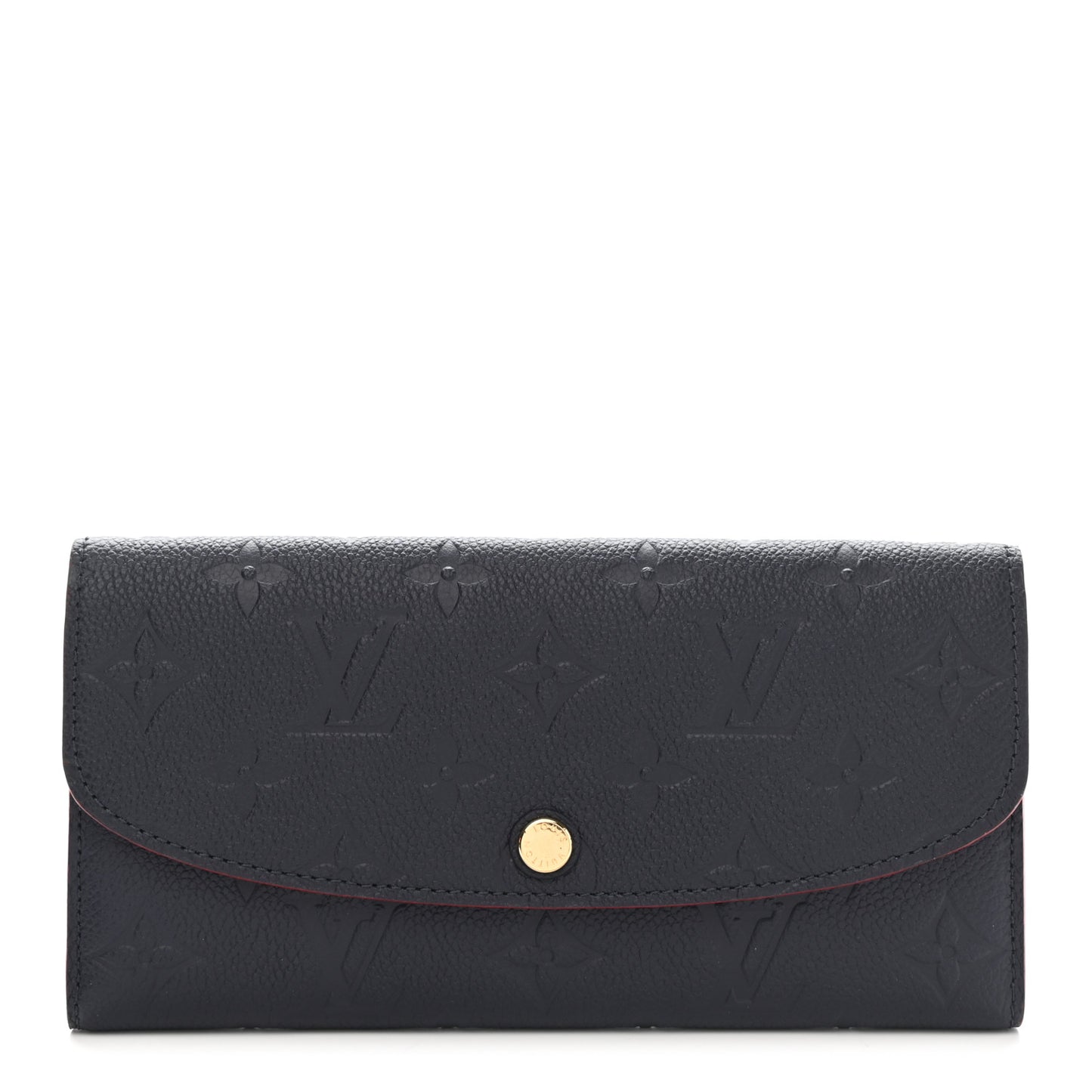 Empreinte Emilie Wallet Marine Rouge