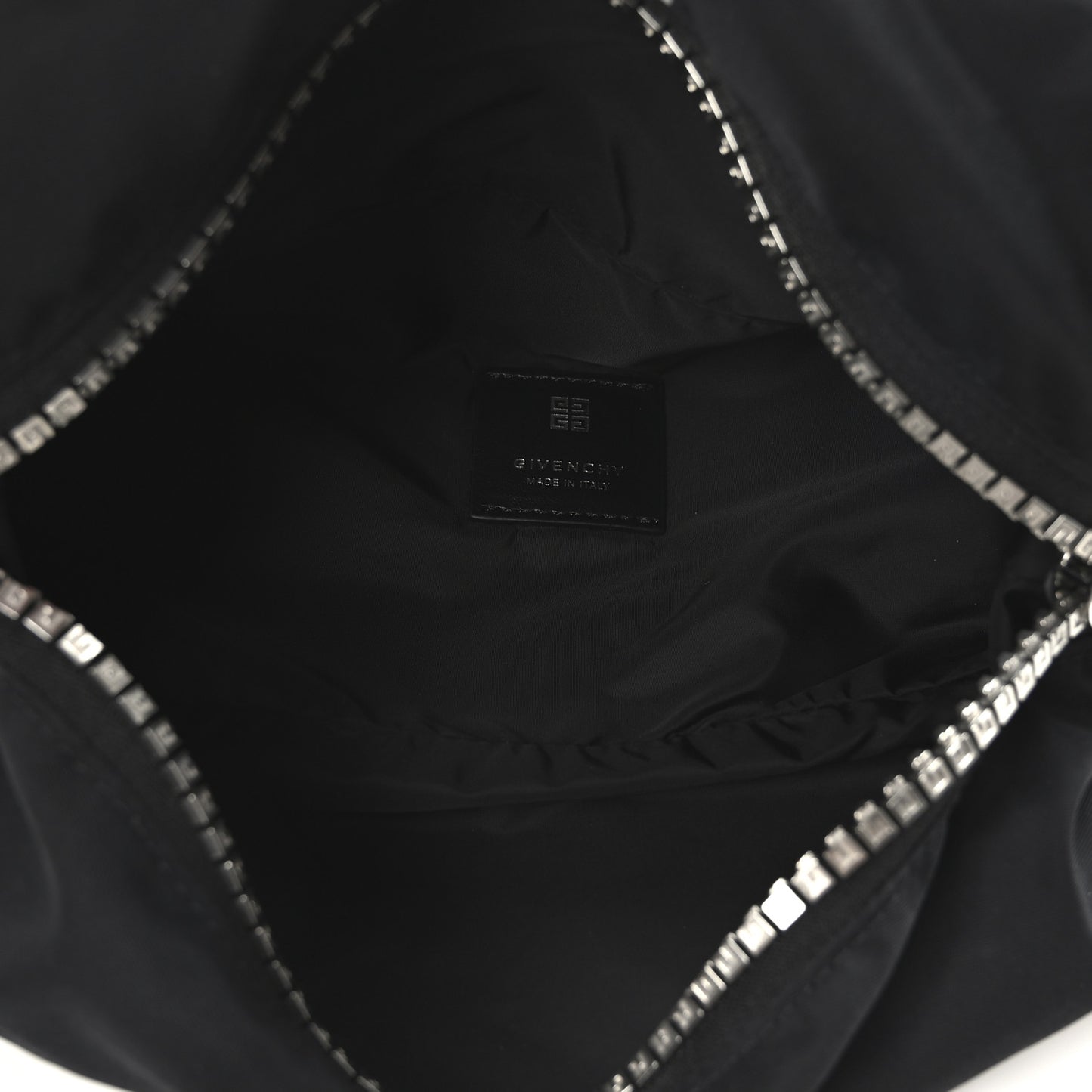 Nylon G-Zip Bum Bag Black