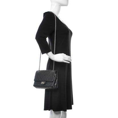 Chanel Aged Calfskin Quilted 2.55 Reissue 225 Flap Black 2 of 12