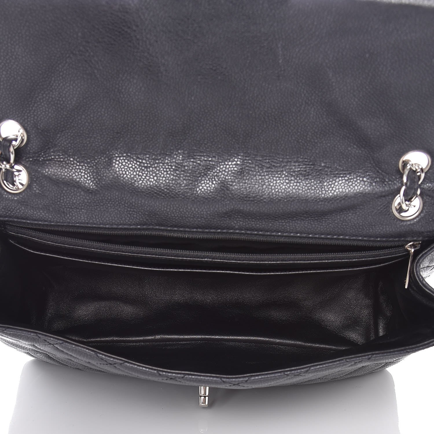 Chanel Caviar Quilted Maxi Single Flap Black 5 of 8