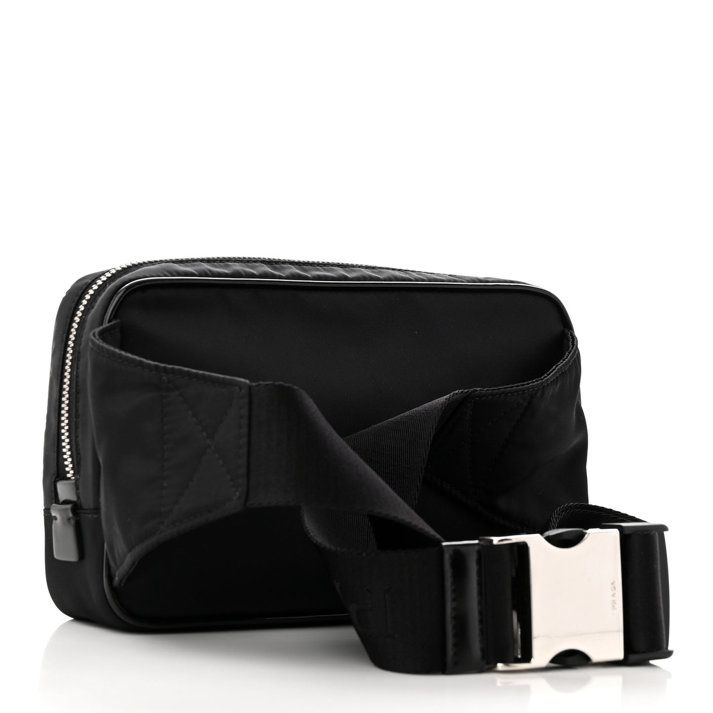 Re-Nylon Spazzolato Belt Bag Black