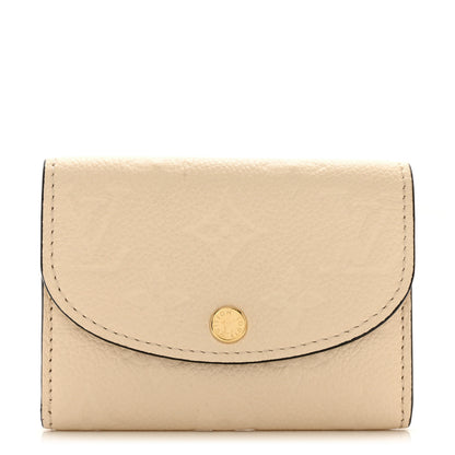 Louis Vuitton Empreinte Rosalie Coin Purse Cream 1 of 7