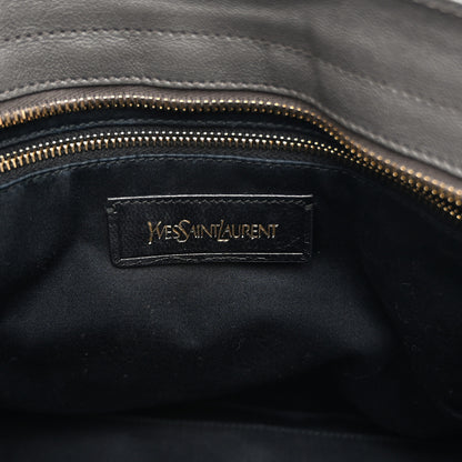 Saint Laurent Sheepskin Small Cabas Chyc Grey 6 of 12