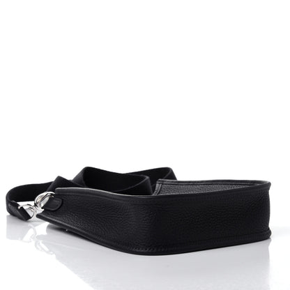 Hermes Taurillon Clemence Amazone Evelyne TPM Bleu Nuit Bleu Indigo 3 of 5