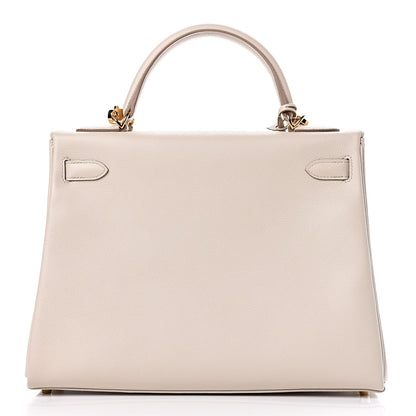 Hermes Evercolor Kelly Retourne 32 Beton 5 of 38