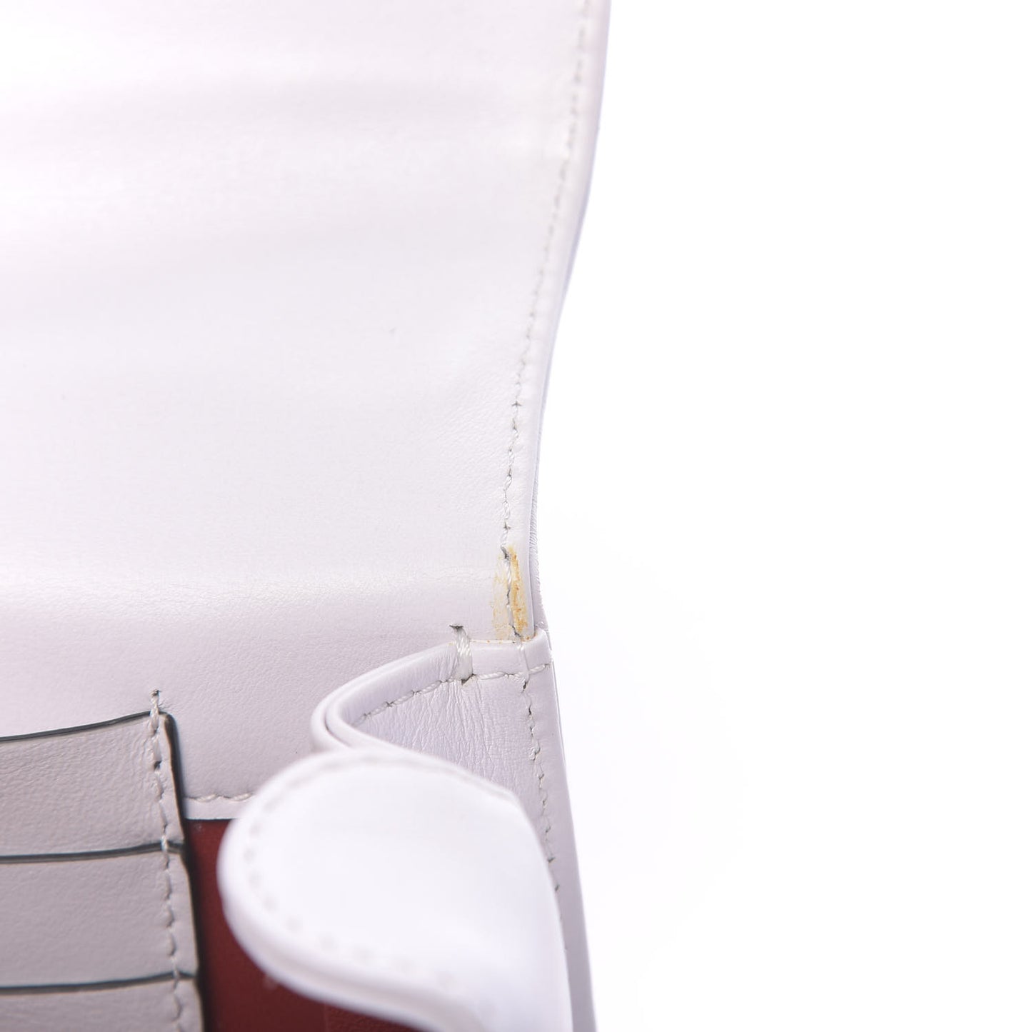 Calfskin VLTN Small Shoulder Bag White