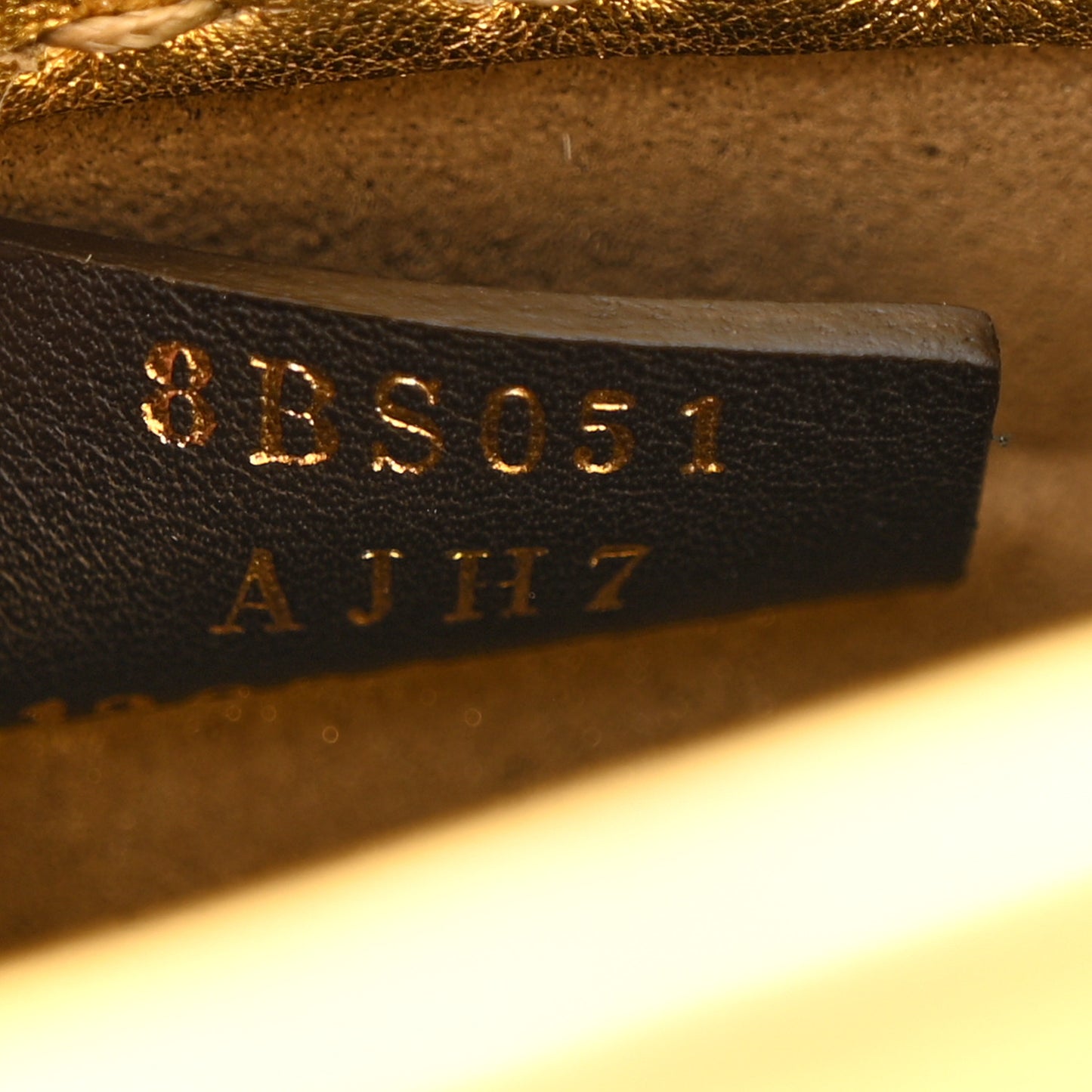 Vitello Catalan Mirror Plexiglass Mini Fendi Sunshine Shopper Tote Gold