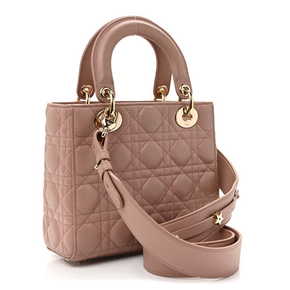 Christian Dior Lambskin Cannage Small My ABCDior Lady Dior Blush 3 of 10
