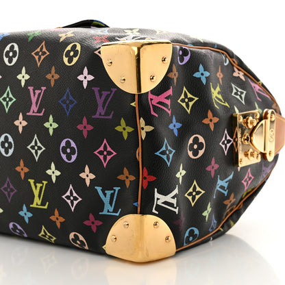 Louis Vuitton Monogram Multicolor Speedy 30 Black 9 of 14