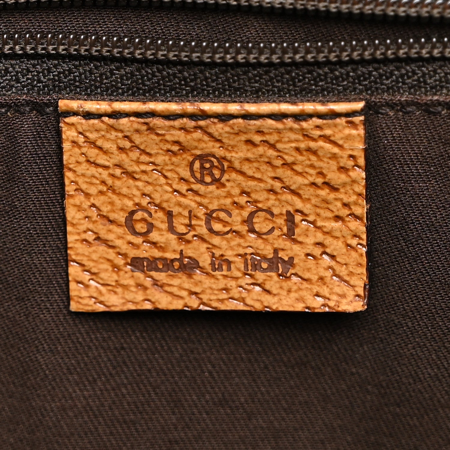 Gucci Monogram Large Tote Dark Brown 6 of 10