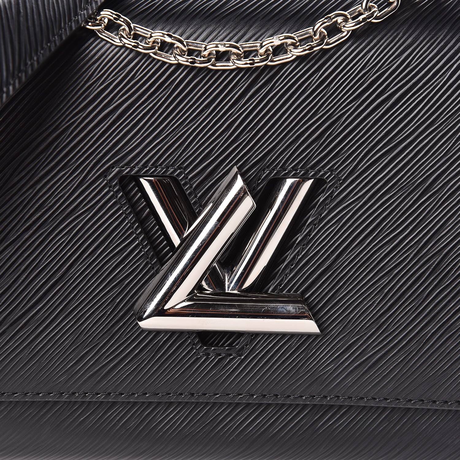 Louis Vuitton Epi Twist Shoulder Bag MM Black 11 of 11