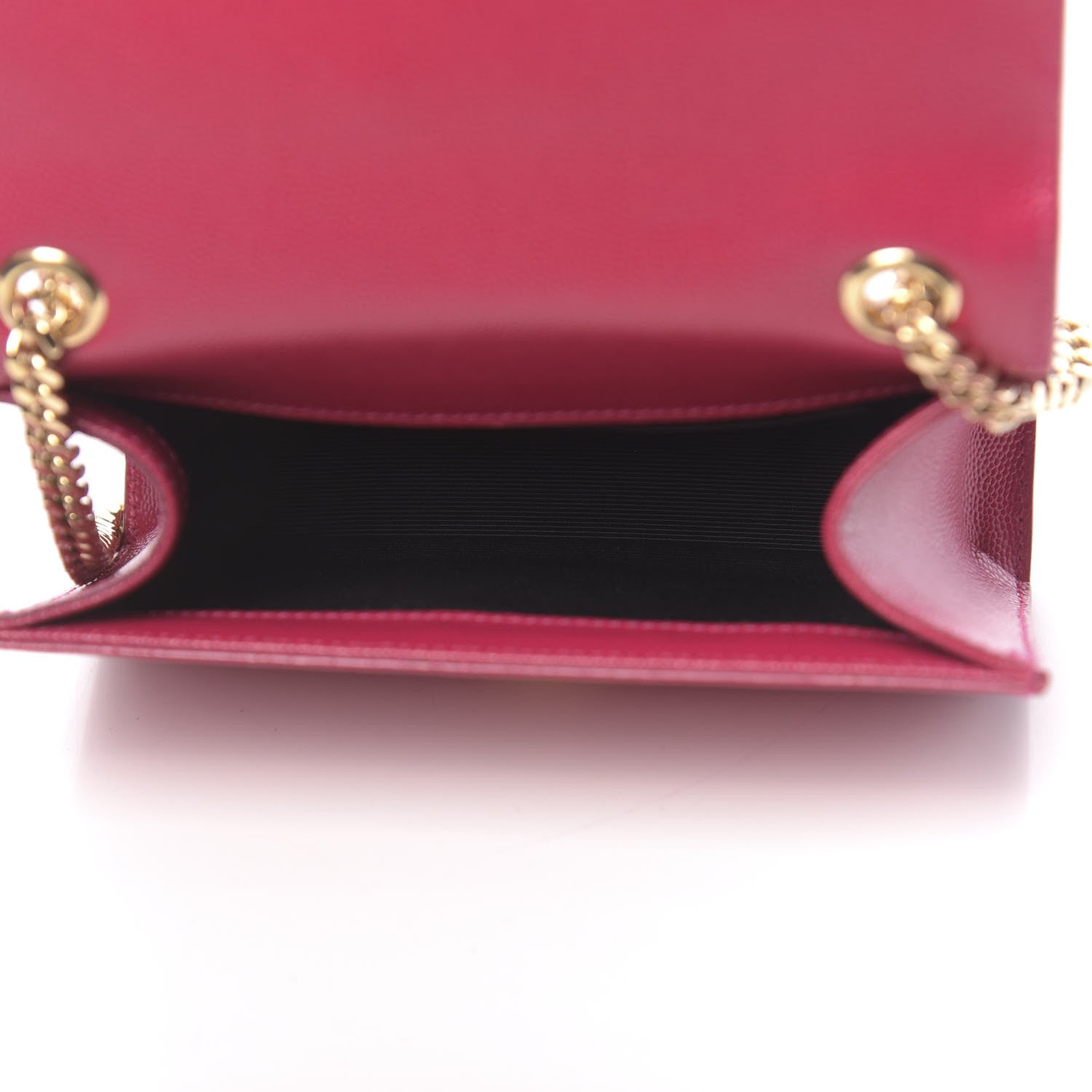 Saint Laurent Grain De Poudre Small Monogram Kate Satchel Bubblegum 5 of 9