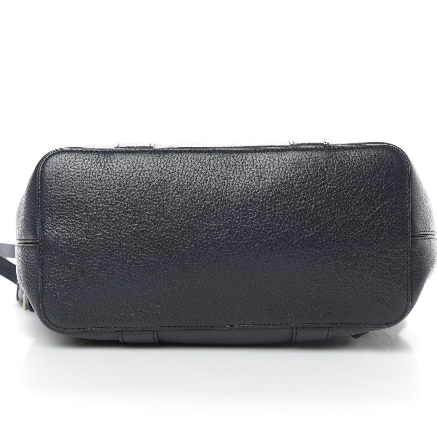 Classic Grain Calfskin Small Bayswater Backpack Midnight Blue