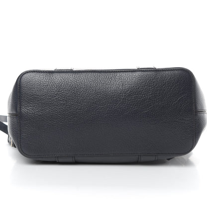 Mulberry Classic Grain Calfskin Small Bayswater Backpack Midnight Blue 15 of 17