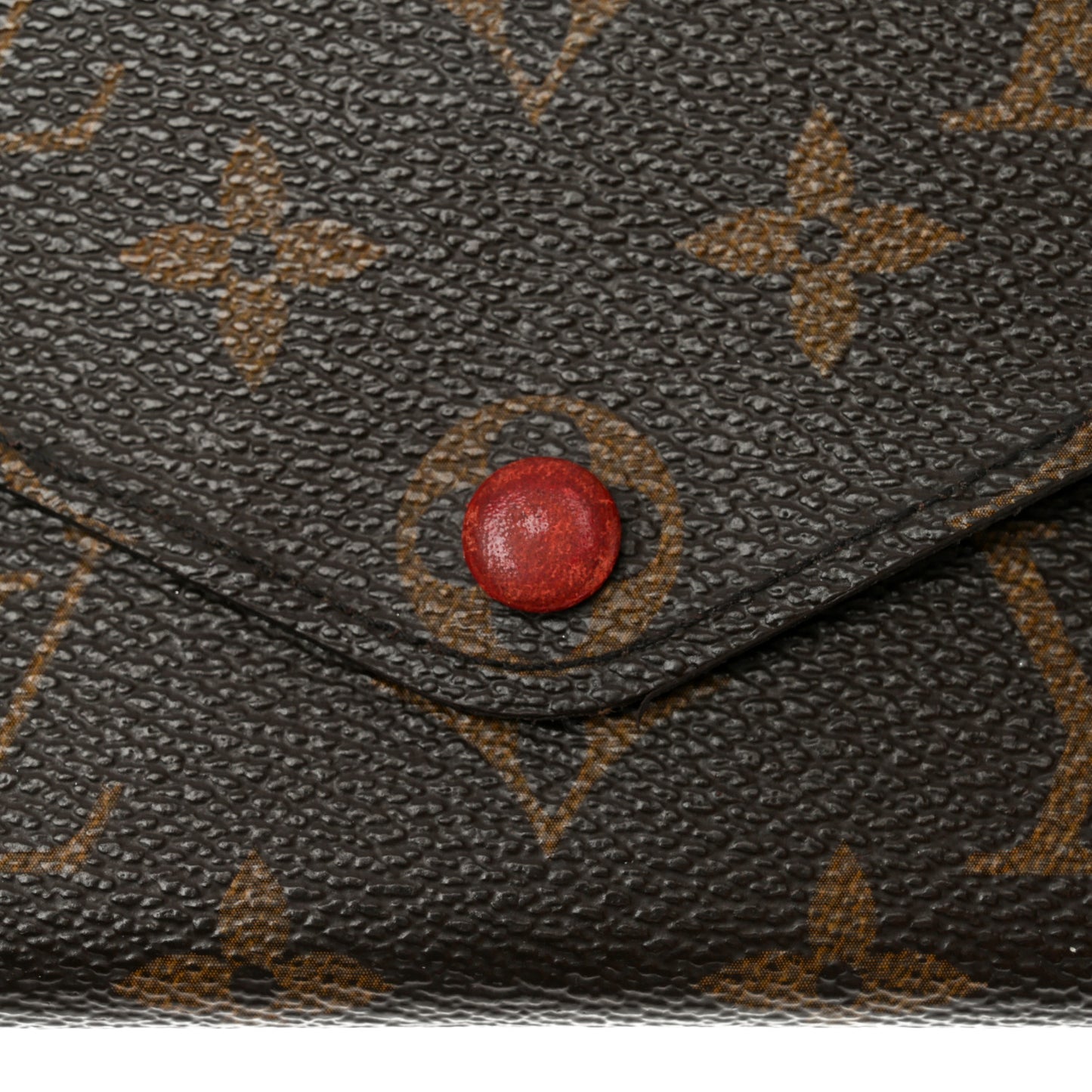 Monogram Josephine Wallet Red