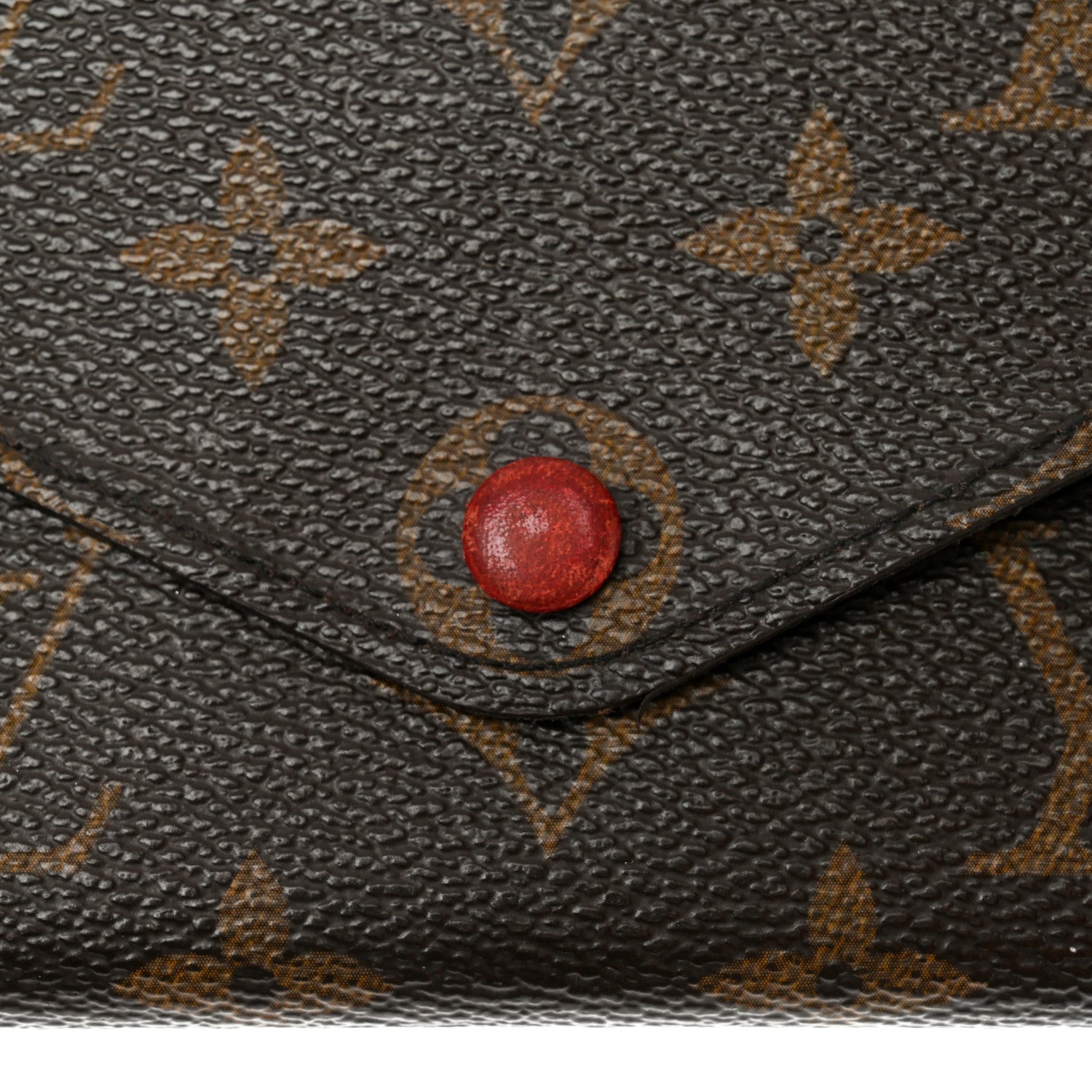 Louis Vuitton Monogram Josephine Wallet Red 9 of 13