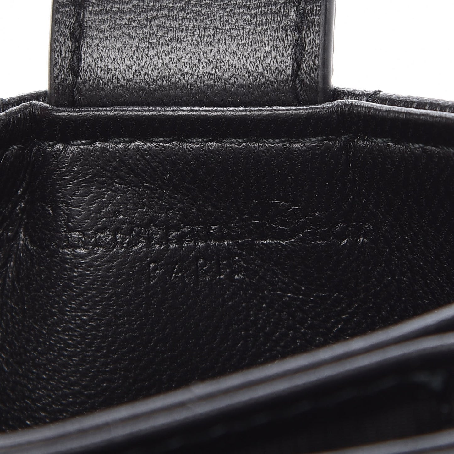 Lambskin Cannage Lady Dior 5-Gusset Card Holder Black