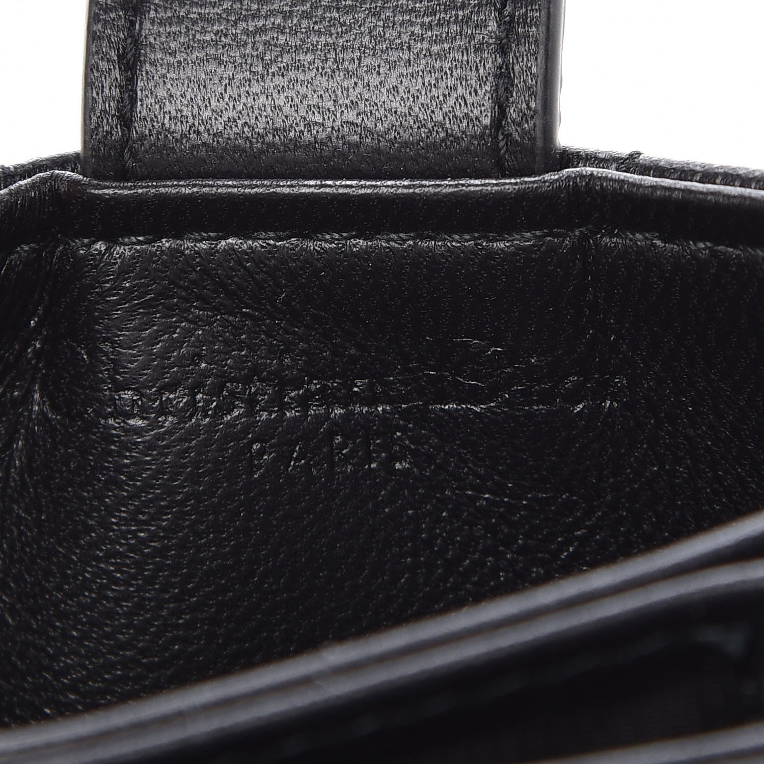 Christian Dior Lambskin Cannage Lady Dior 5-Gusset Card Holder Black 6 of 7