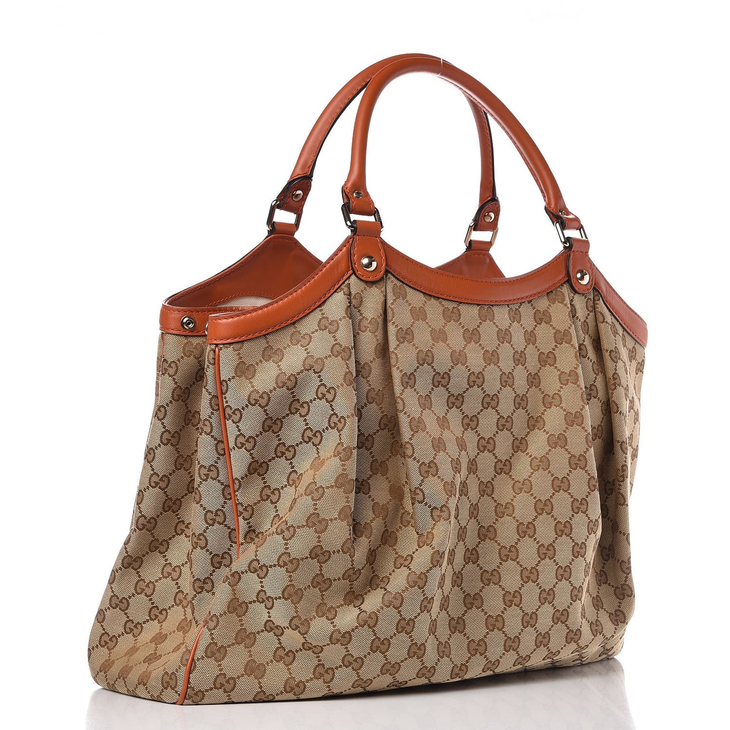 Monogram Large Sukey Tote Orange