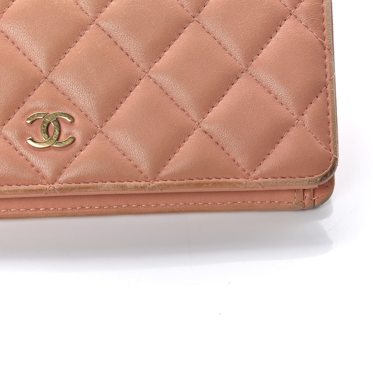 Chanel Lambskin Quilted Yen Wallet 13 of 18