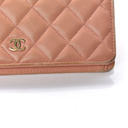 Chanel Lambskin Quilted Yen Wallet 13 of 18