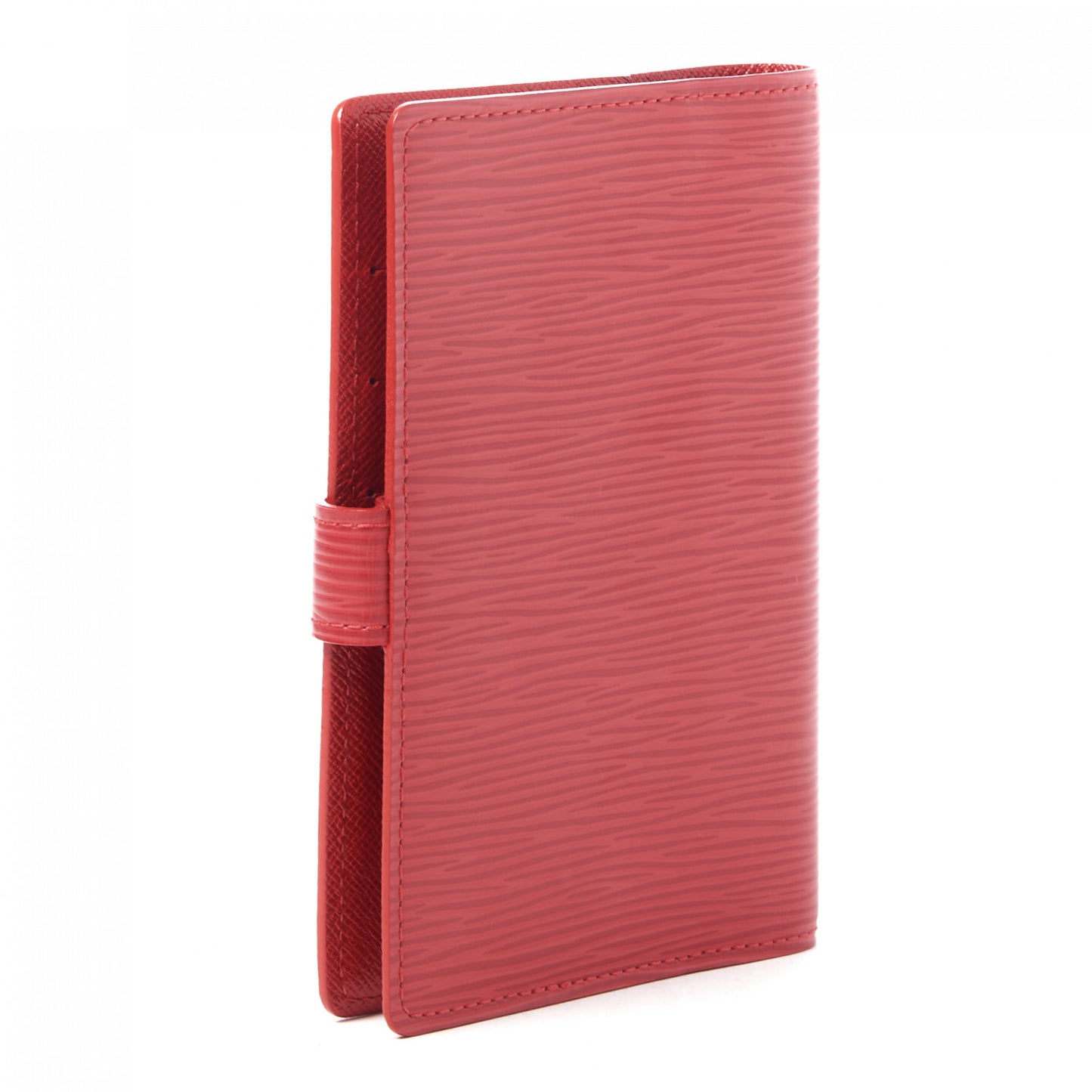 Epi Small Ring Agenda Cover Castillan Red