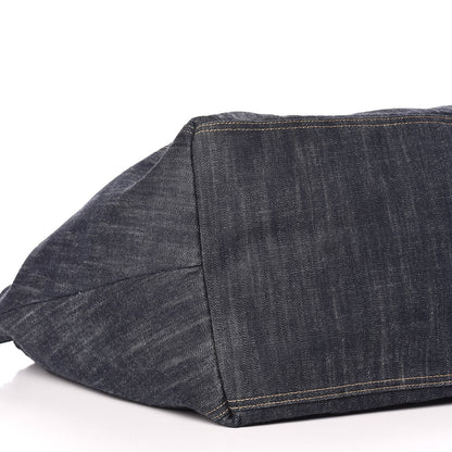 Chanel Denim XXL Coco Cabas Tote Blue 5 of 12