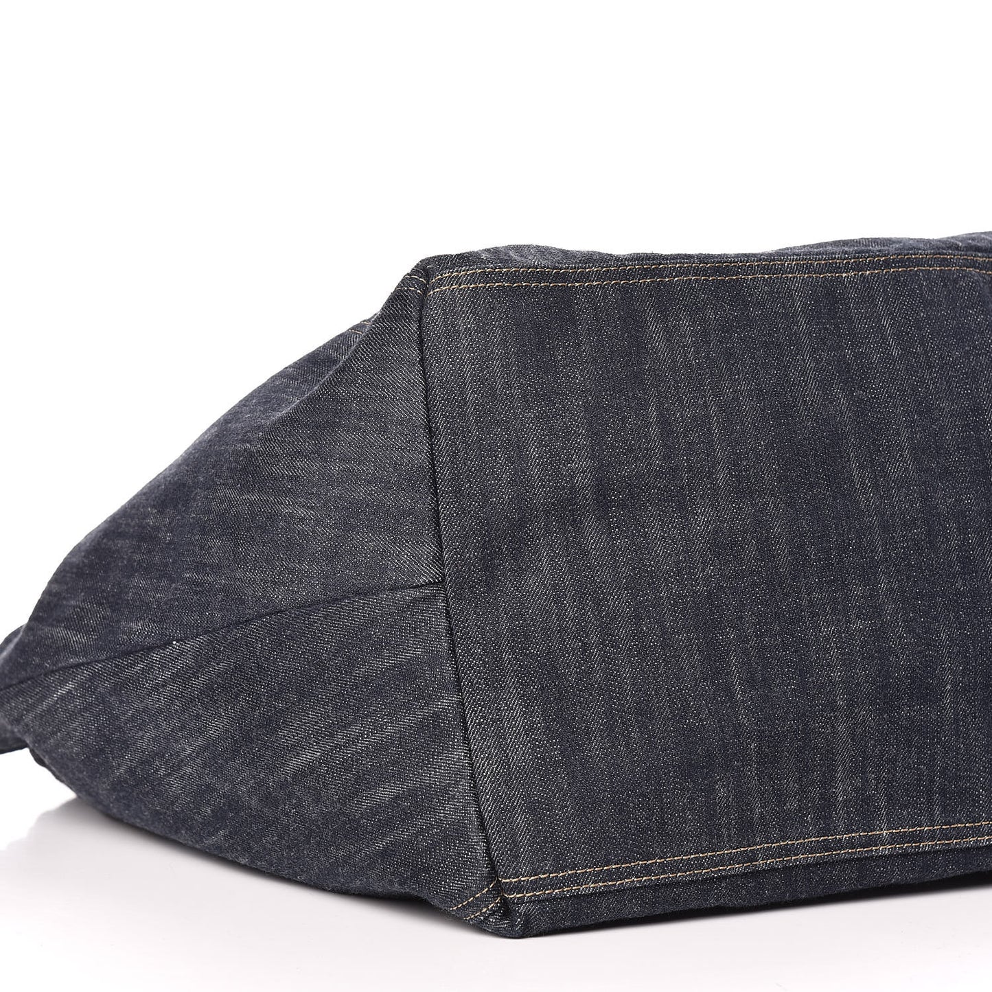 Denim XXL Coco Cabas Tote Blue