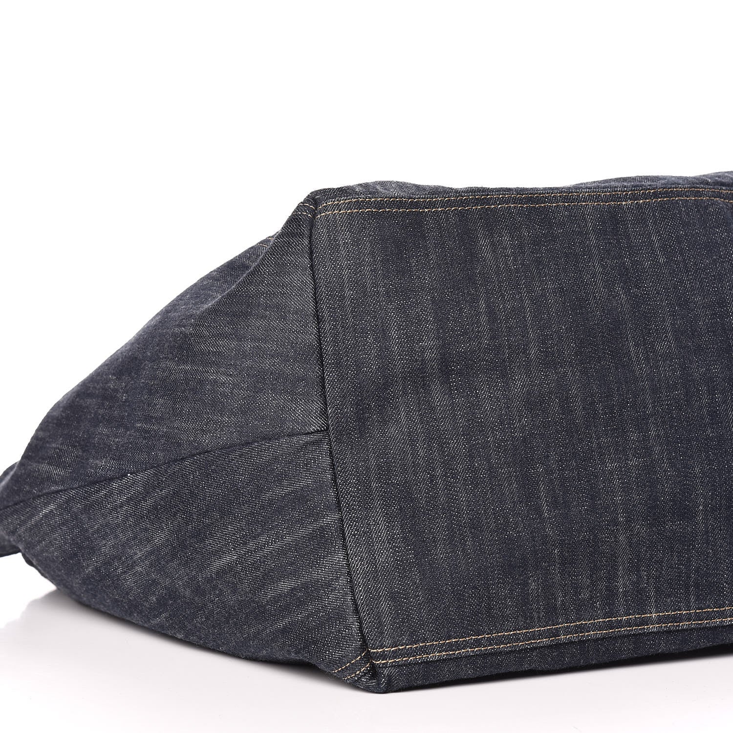 Chanel Denim XXL Coco Cabas Tote Blue 5 of 12