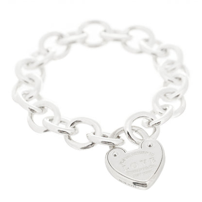Tiffany Sterling Silver Return to Tiffany Love Lock Bracelet 1 of 4