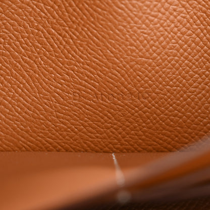 Hermes Epsom Kelly Longue Wallet Gold 7 of 10