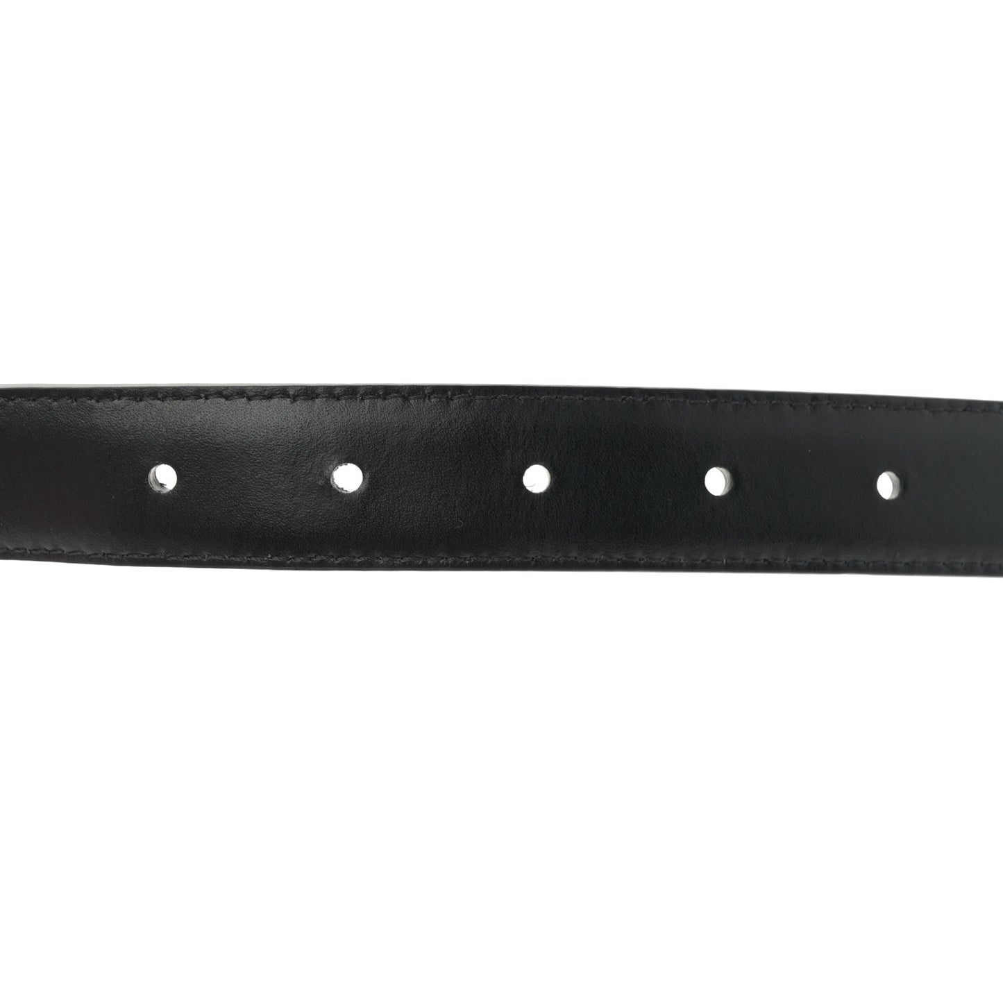 Box Calfskin Medium 25mm Triomphe Belt 80 32 Black