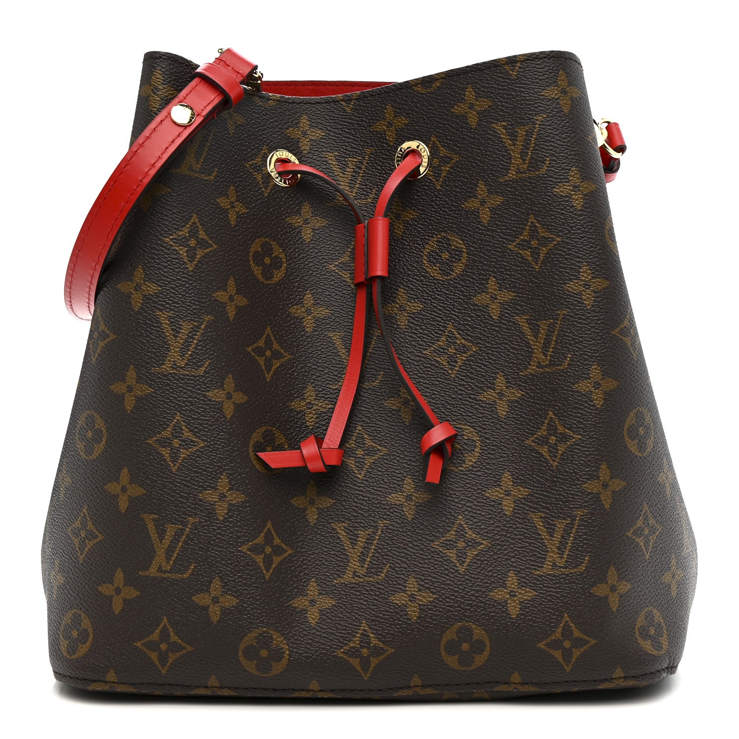 Louis Vuitton Monogram Neonoe MM Coquelicot 1 of 9