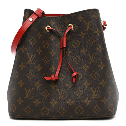 Louis Vuitton Monogram Neonoe MM Coquelicot 1 of 9