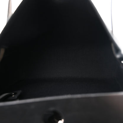 Hermes Military Toile Vache Hunter Herbag Zip Retourne 31 PM Black 6 of 13