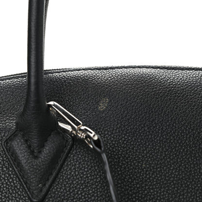 Louis Vuitton Veau Cachemire Soft Lockit MM Black 15 of 15